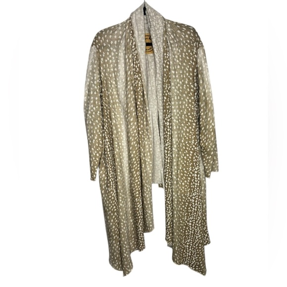 A RARE BIRD Lightweight Cotton Bambi Duster One Size Pockets BOHO Shabby Chic - Picture 1 of 12